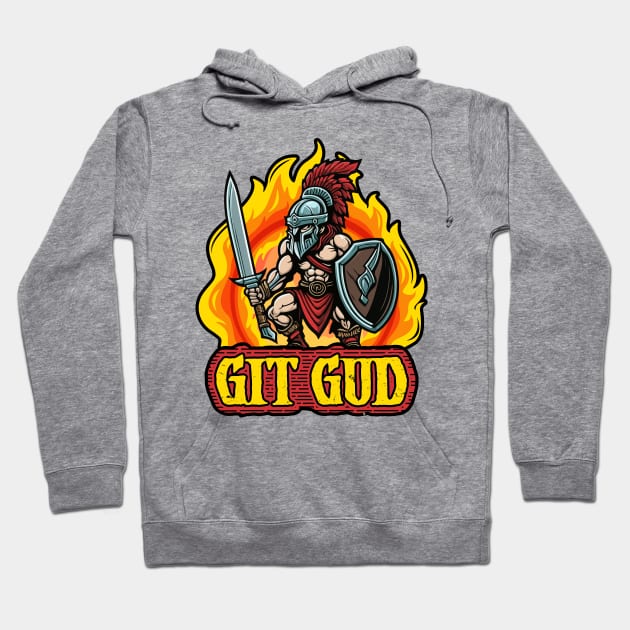 Git Good Hoodie by Vault Emporium